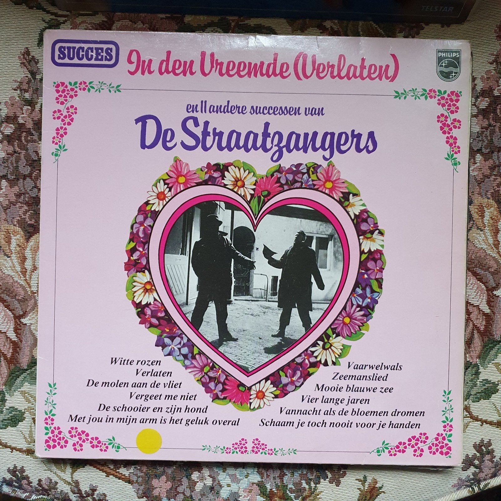 Lp  De Straatzangers  - In den vreemde (verlaten), Ophalen of Verzenden, Zo goed als nieuw, 12 inch, Levenslied of Smartlap