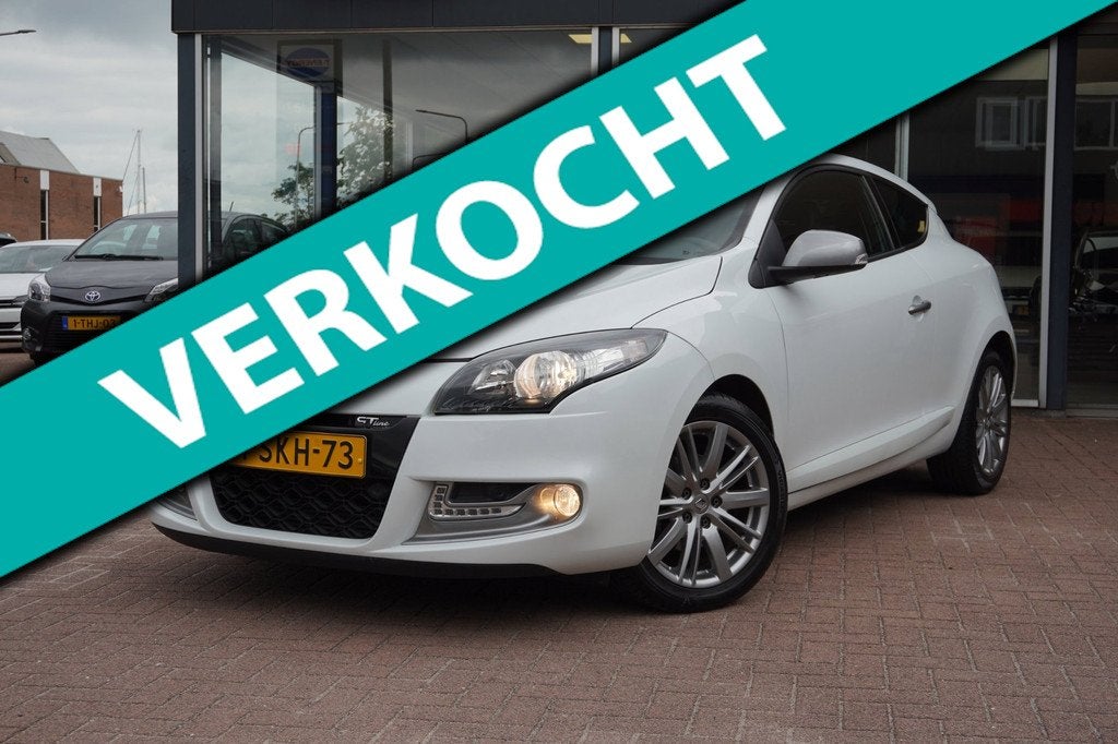 Renault Mégane Coupé 1.4 TCe GT-Line StartStop | 3deurs |, Auto's, Renault, Voorwielaandrijving, Euro 5, Gebruikt, Zwart