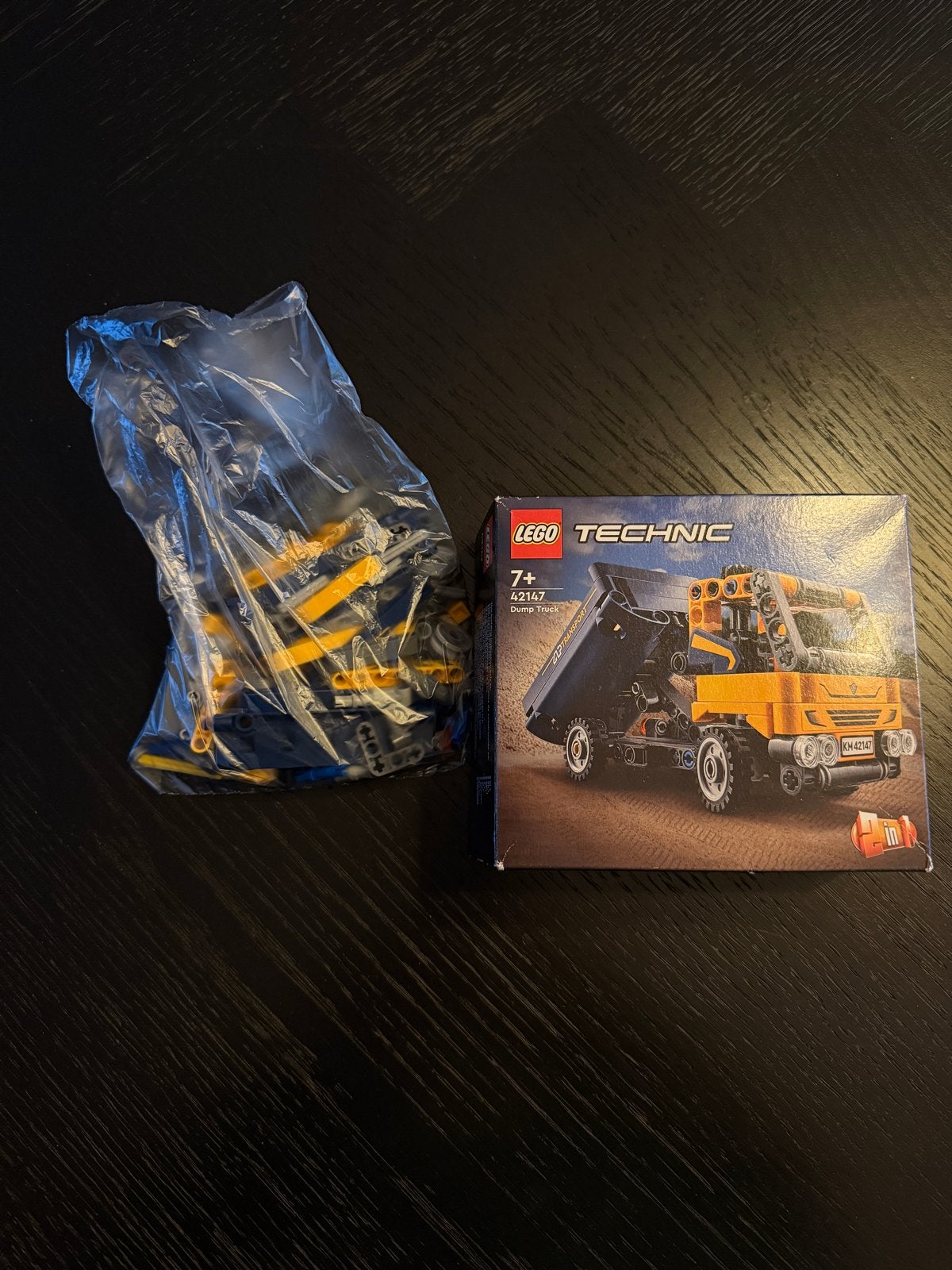 Lego Technic Kiepwagen (42147) - complete set, Lego, Ophalen of Verzenden, Zo goed als nieuw, Complete set