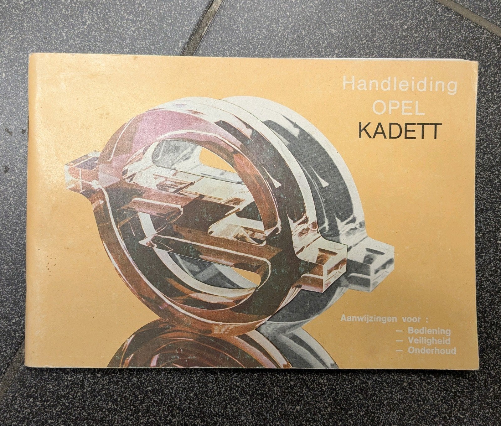 Opel D kadett handleiding boekje, instructieboekje, Auto diversen, Ophalen of Verzenden