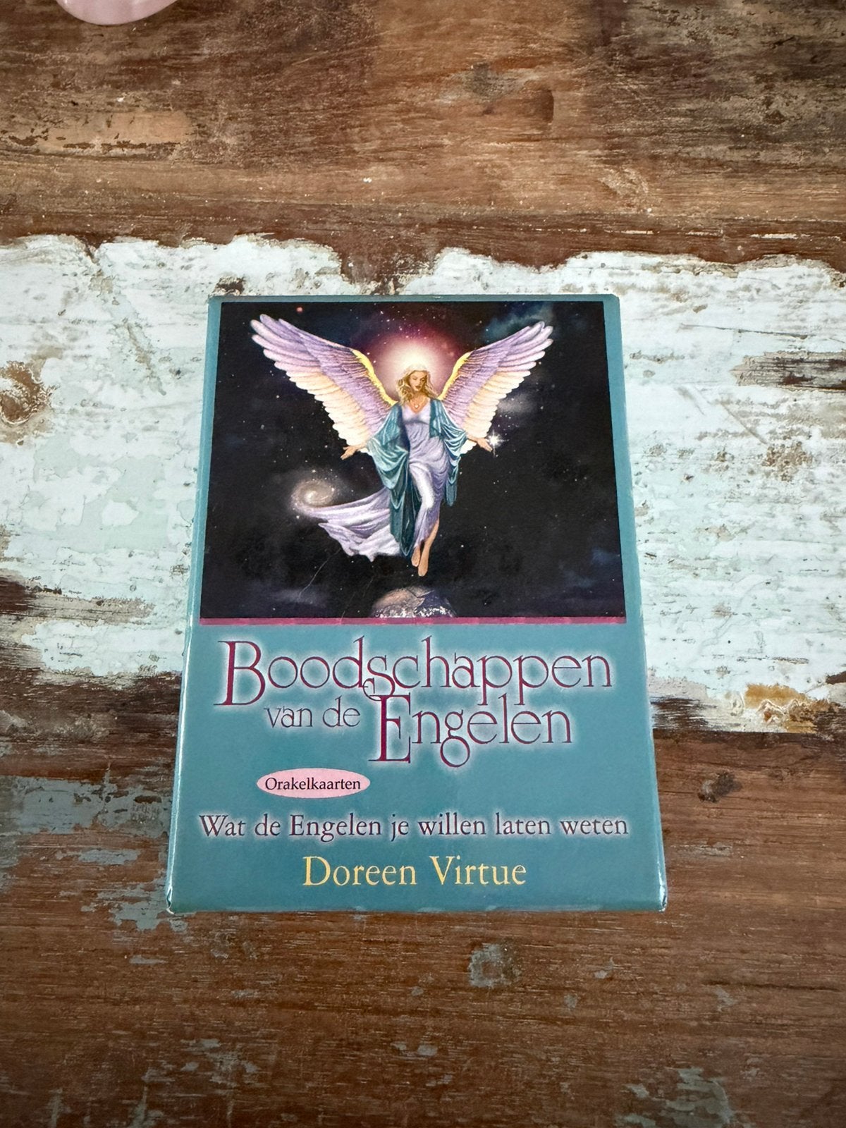 Doreen Virtue - Boodschappen van de Engelen, Tarot of Kaarten leggen, Overige typen, Ophalen of Verzenden, Zo goed als nieuw