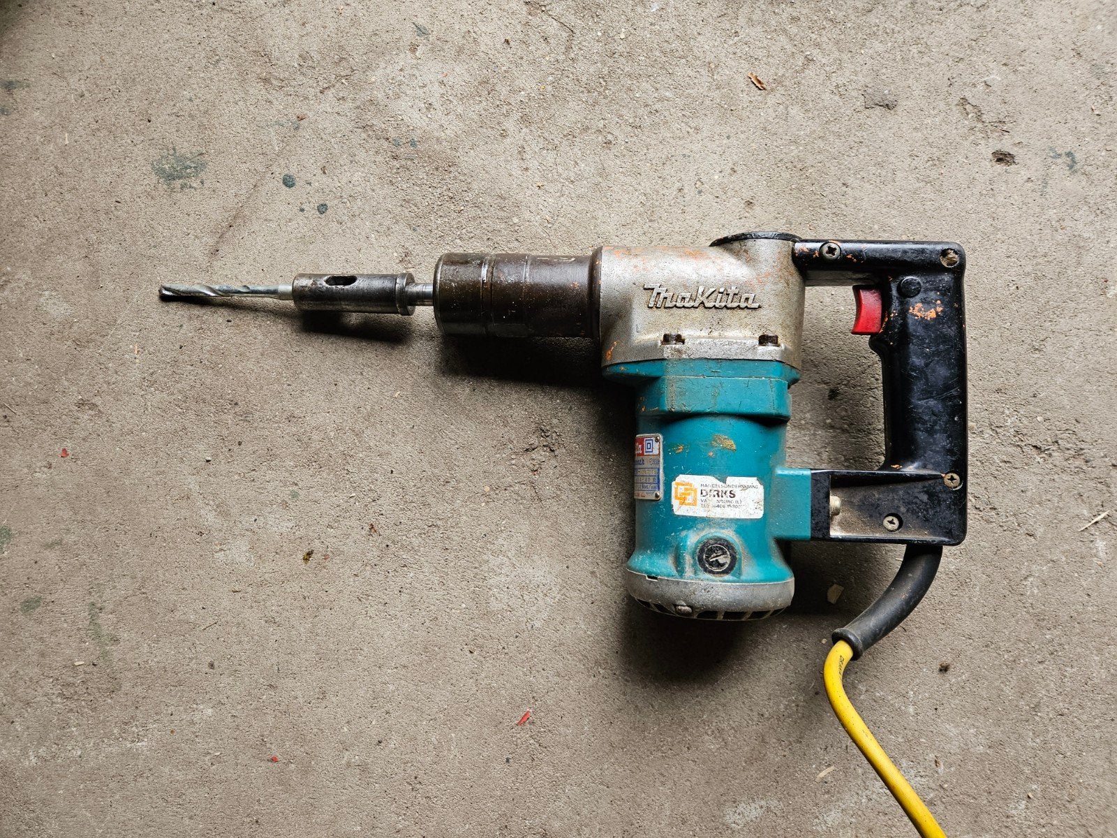 Makita HR 2220 boorhamer, Ophalen, Boor- en/of Breekhamer