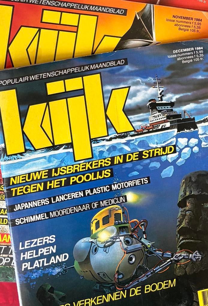 KIJK 1984 Wetenschappelijk maandblad compleet, Verzamelen, Tijdschriften, Kranten en Knipsels, Ophalen of Verzenden, 1980 tot heden