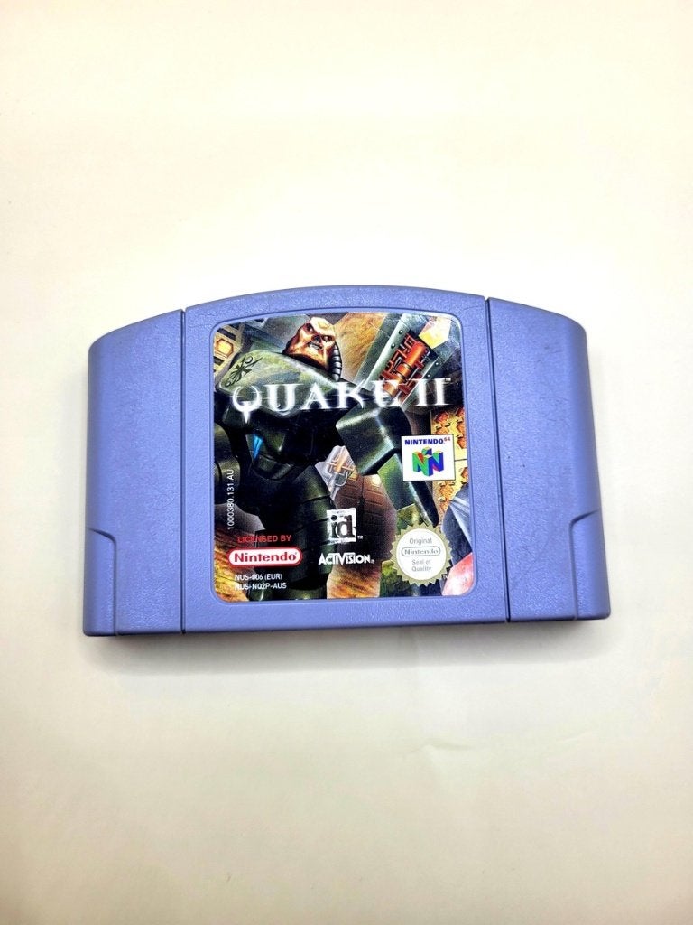 Quake II - Nintendo 64 - N64, Nintendo, Nintendo support, 1 speler, Racen en Vliegen