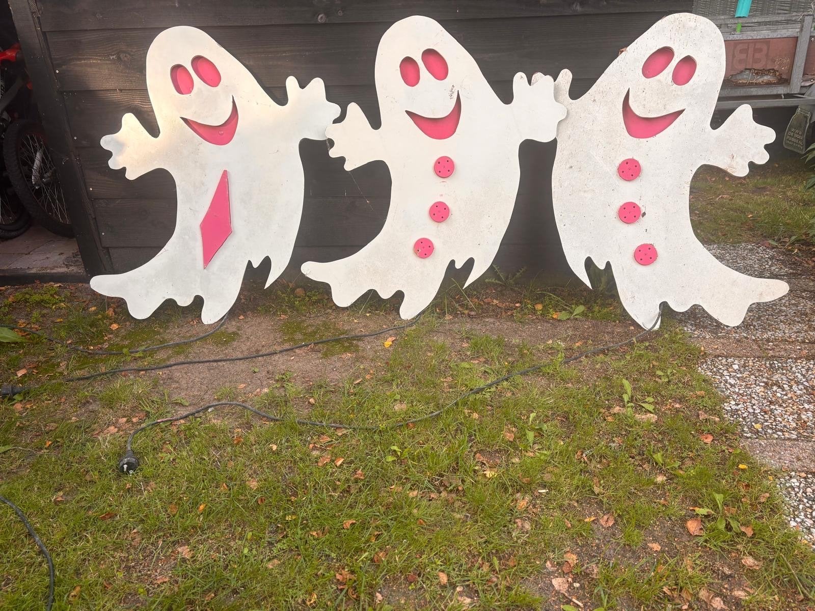 5 Verlichte halloween spoken, Ophalen, Gebruikt, Versiering, Halloween of Griezel