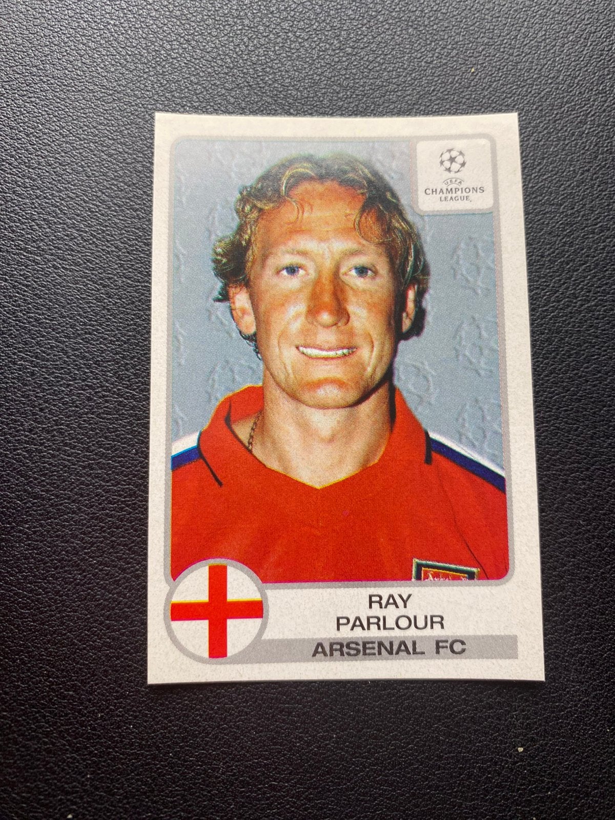 Ray Parlour - Arsenal - Panini CL 2001/2002, Ophalen of Verzenden, Zo goed als nieuw, Buitenlandse clubs, Poster, Plaatje of Sticker