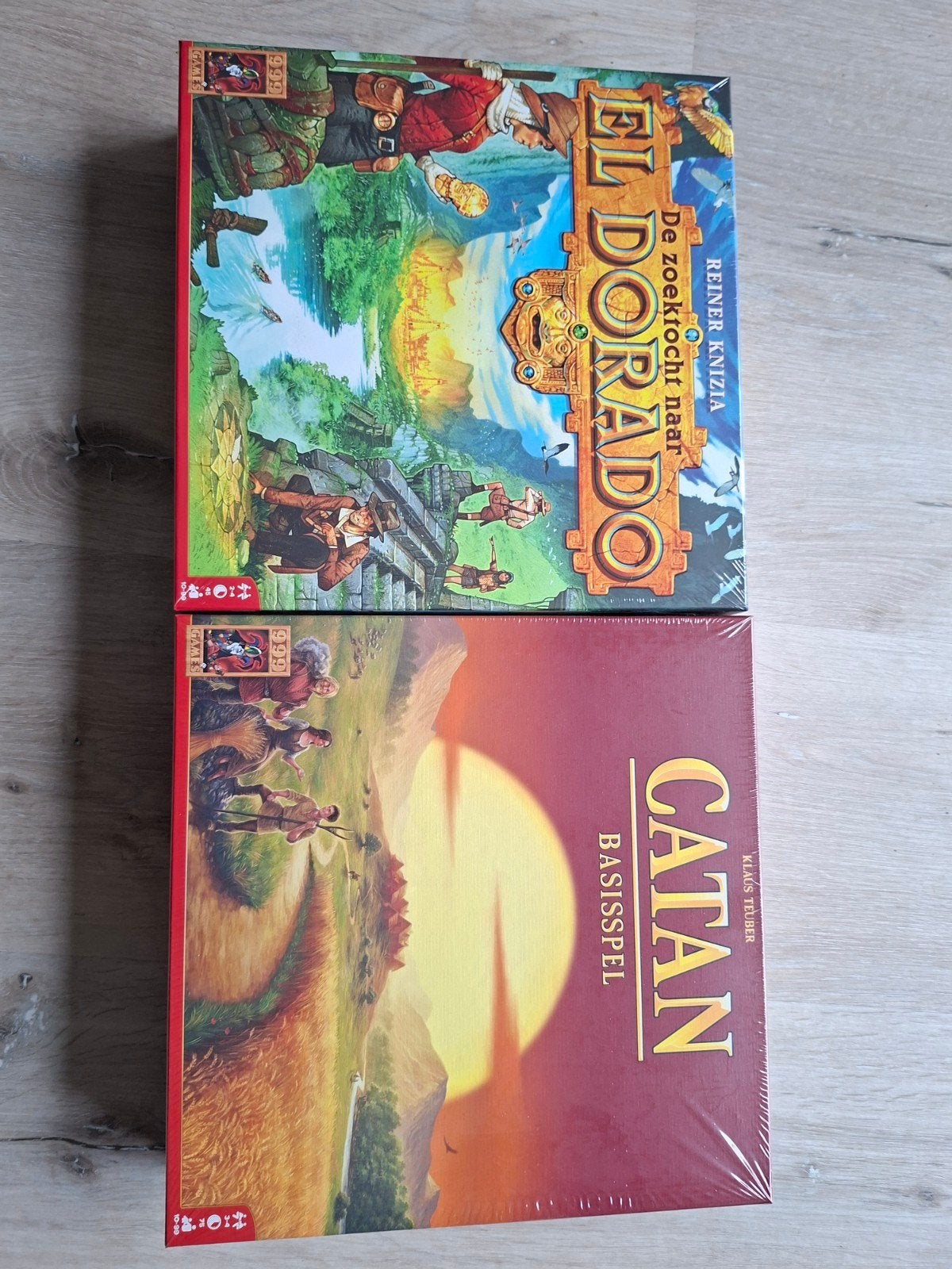 Catan Basisspel & De Zoektocht naar El Dorado - Nieuw, Drie of vier spelers, Ophalen of Verzenden, Nieuw