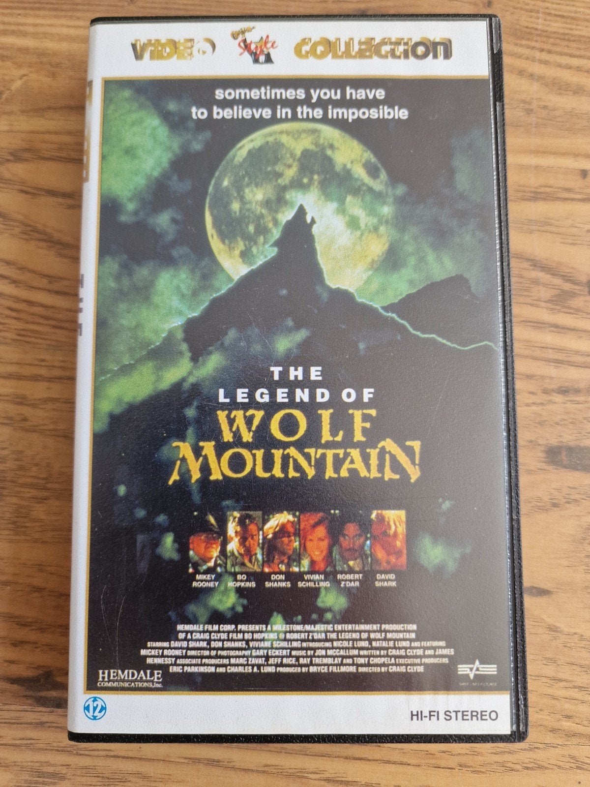 The Legend of Wolf Mountain VHS - Avontuurlijke Film, Ophalen of Verzenden, Vanaf 6 jaar, Actie en Avontuur, VHS