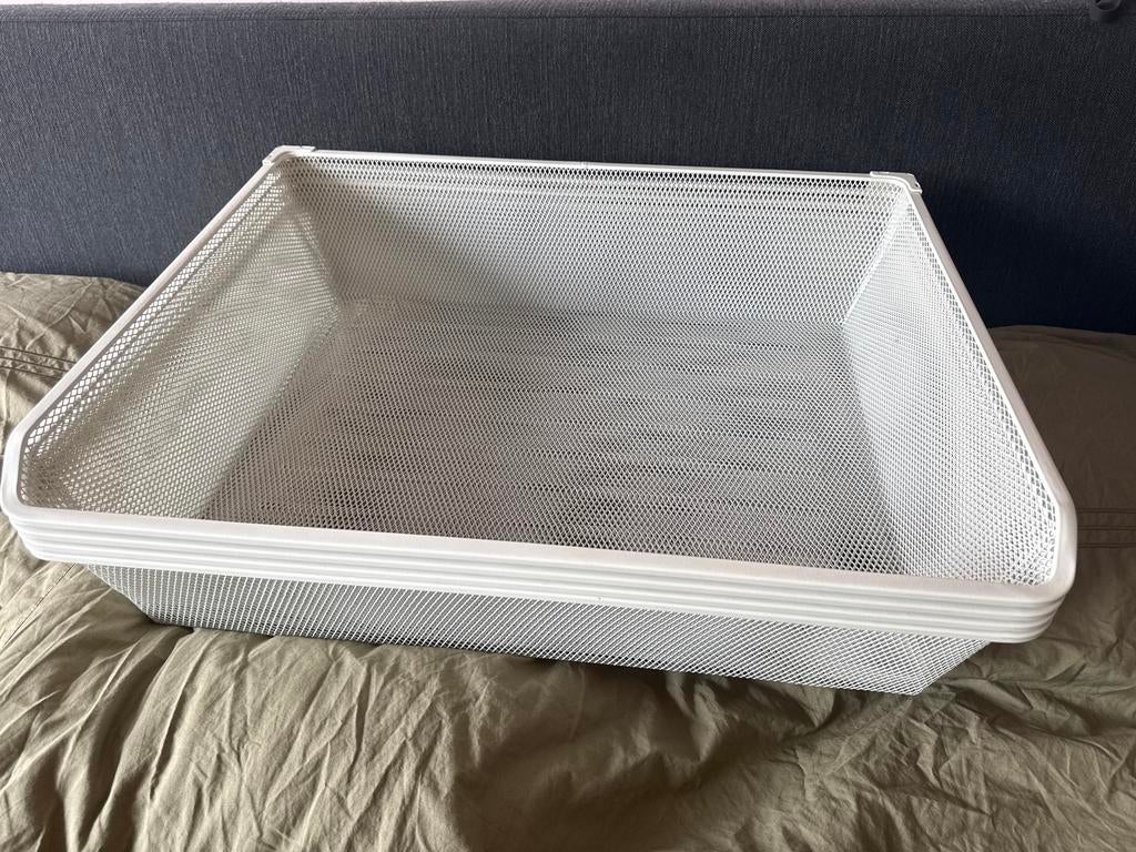 2x IKEA Komplement Draadmand 75x58cm voor Pax kast, Ophalen, Met plank(en), Gebruikt, 50 tot 100 cm