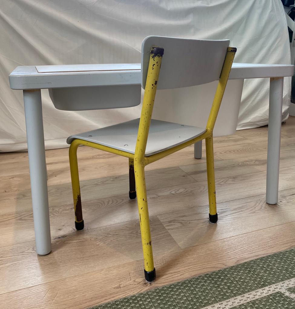 IKEA FLISAT LEGO tafel + stoel | opbergruimte, Ophalen, Gebruikt, Tafel(s) en Stoel(en)