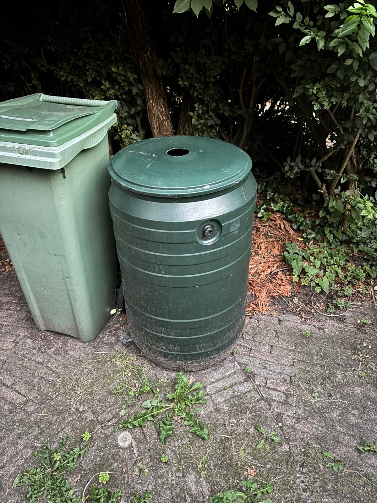 Regenton, Tuin en Terras, Regentonnen, 75 tot 150 liter, Ophalen, Gebruikt, Met kraantje