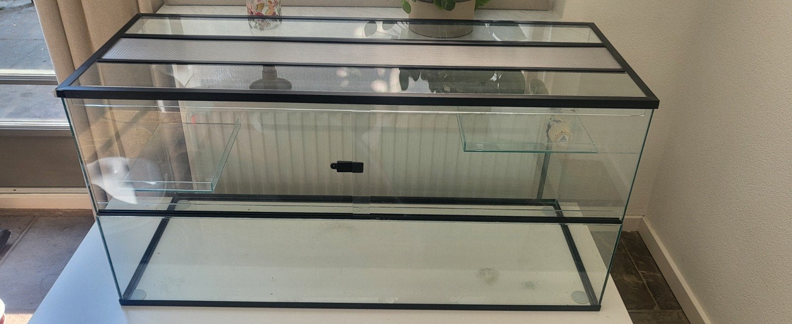 Knaagdier terrarium - 98x48x38 cm, Dieren en Toebehoren, Muis, Hok, 75 tot 110 cm, Ophalen