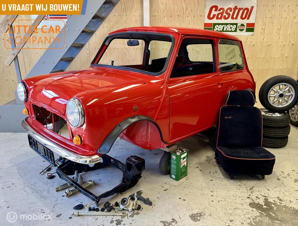 Austin Mini 1000, U vraagt wij bouwen!, Auto's, Austin, Voorwielaandrijving, Stof, Gebruikt, Zwart