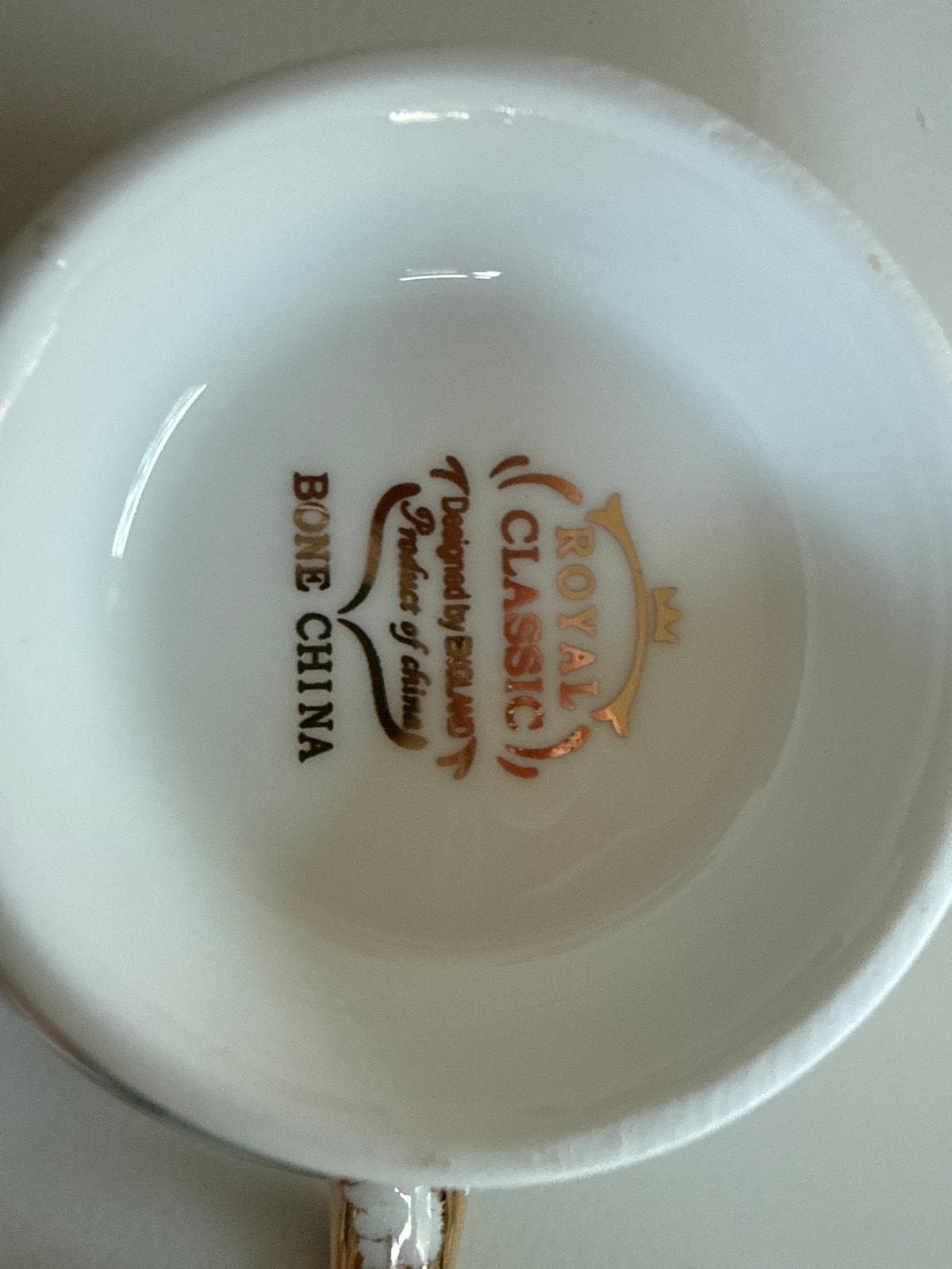 Set van 3 Royal Classic Bone China Kop en Schotels, Antiek en Kunst, Ophalen of Verzenden