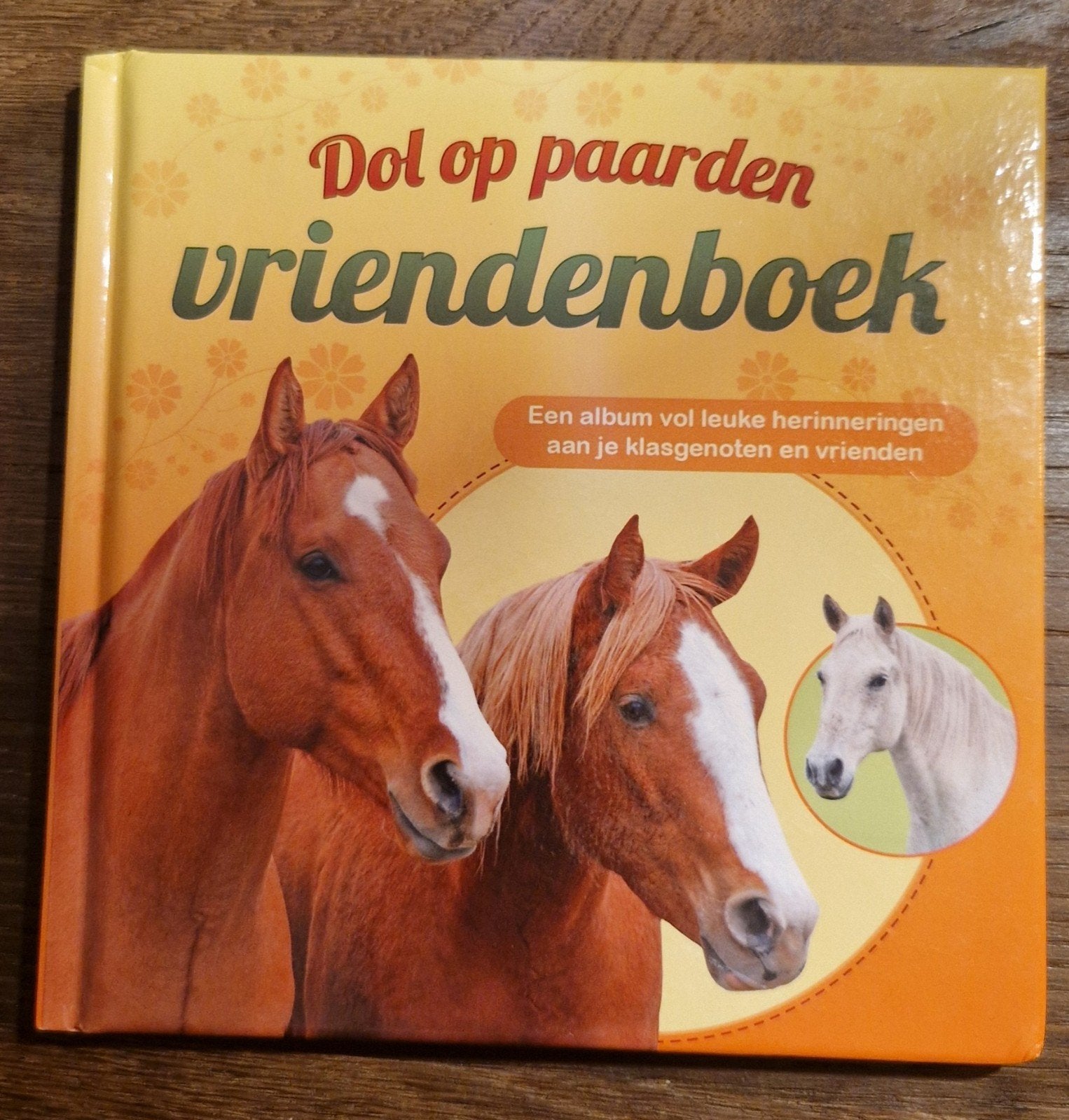 Dol op paarden vriendenboek - Een album vol herinneringen, Ophalen of Verzenden, Zo goed als nieuw, Onbekend, Non-fictie