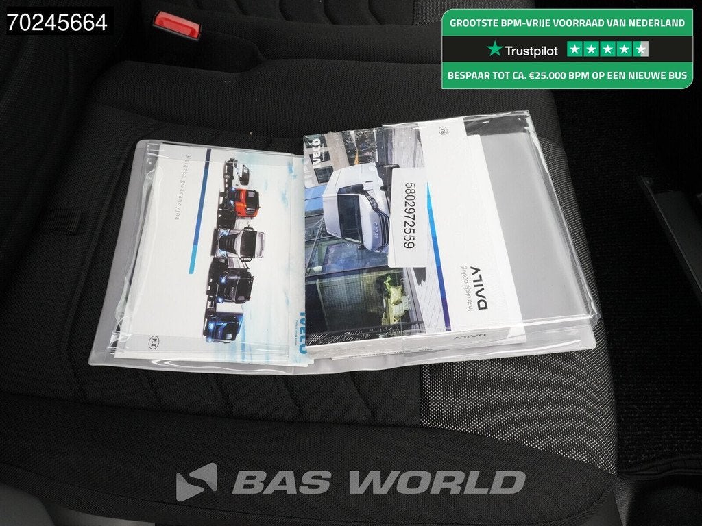 Iveco Daily 35S18 BPM VRIJ! 3.0L Laadklep 180PK Schuifzeilen, Stof, Euro 6, 4 cilinders, Iveco