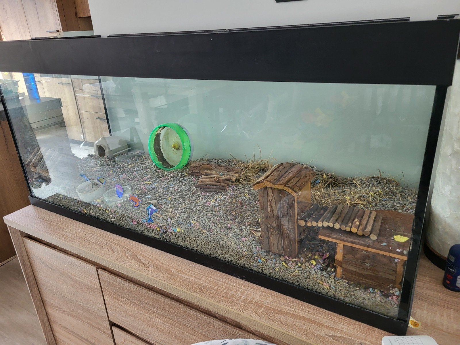 terrarium/aquarium, Dieren en Toebehoren, Ophalen, Gebruikt, Overige typen