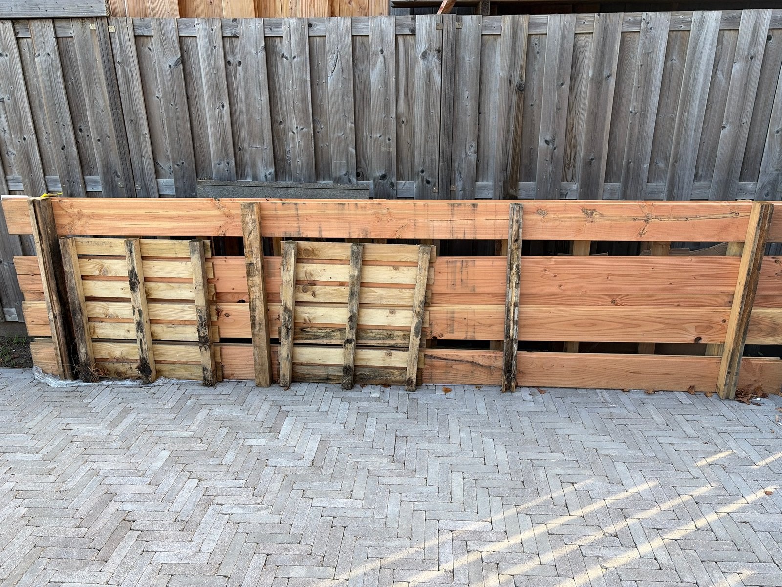 Gratis Pallets - Diverse maten en soorten, Ophalen, Gebruikt, Overige houtsoorten, Pallet