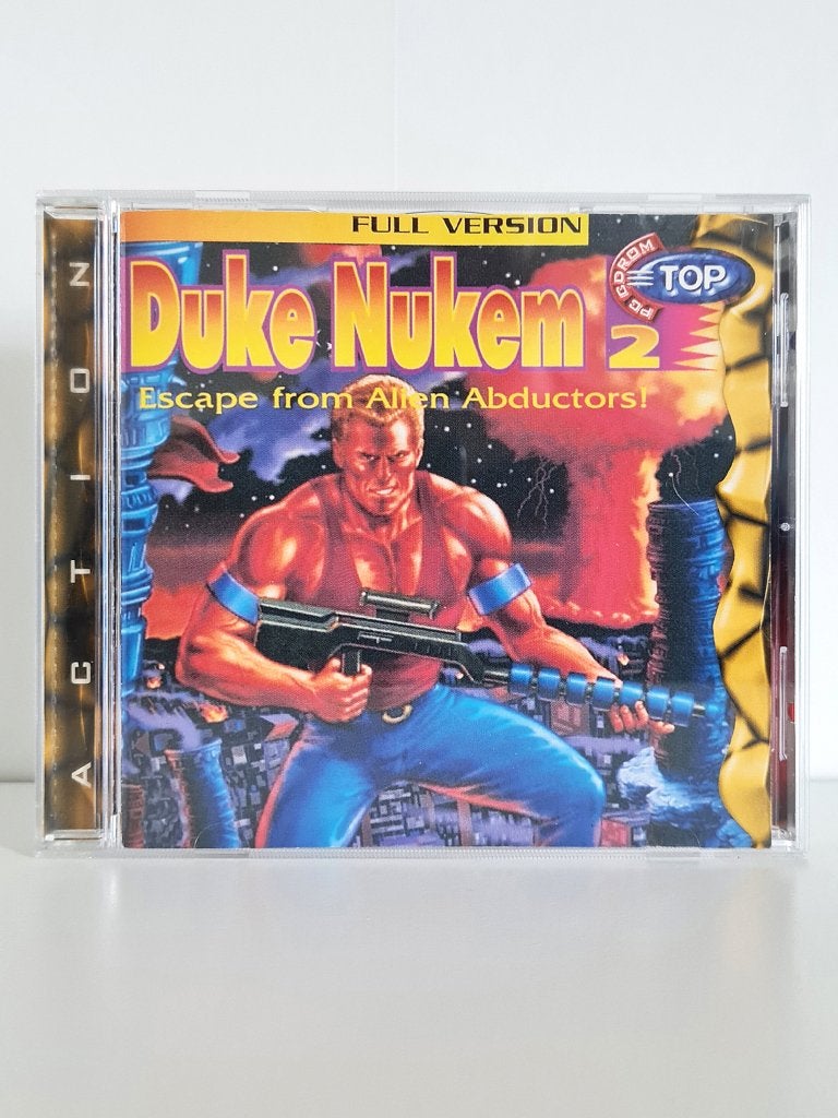 Duke Nukem II - PC cd-rom, Spelcomputers en Games, Games | Pc, 1 speler, Ophalen of Verzenden, Zo goed als nieuw, Platform
