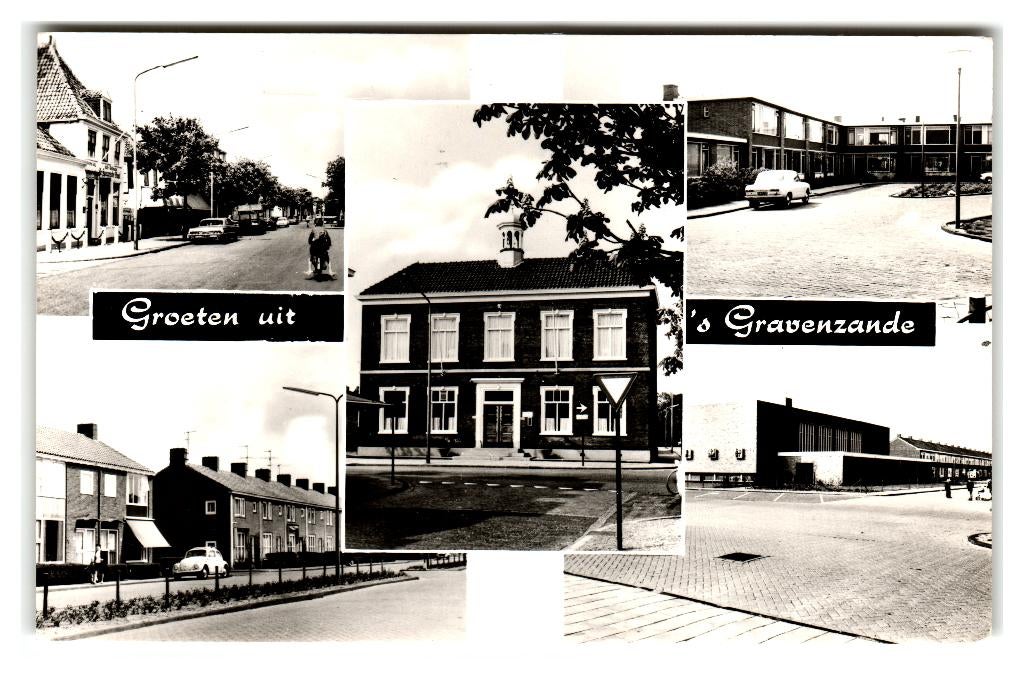 's-Gravenzande, Groeten uit 's-Gravenzande, Verzenden, 1960 tot 1980, Gelopen, Zuid-Holland