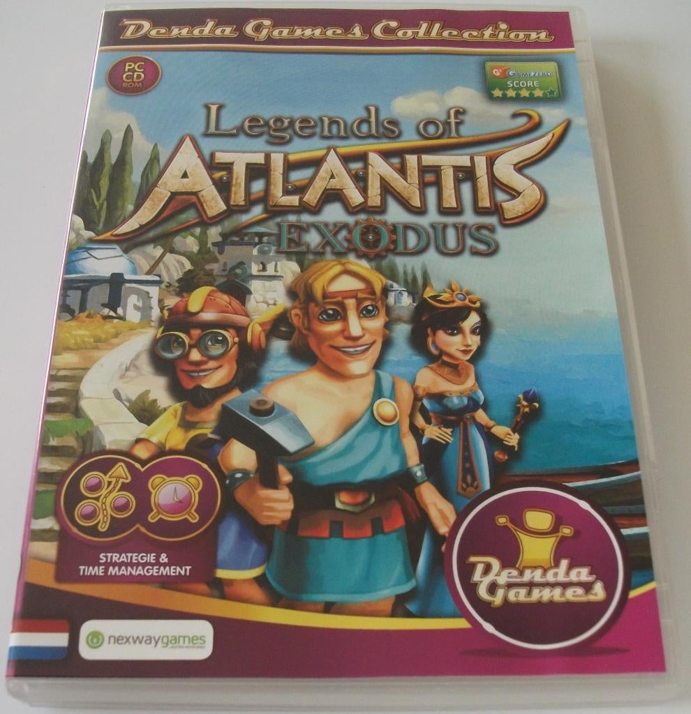 PC Game *** LEGENDS OF ATLANTIS *** Exodus, Spelcomputers en Games, Games | Pc, Zo goed als nieuw, Strategie en Constructie, 1 speler