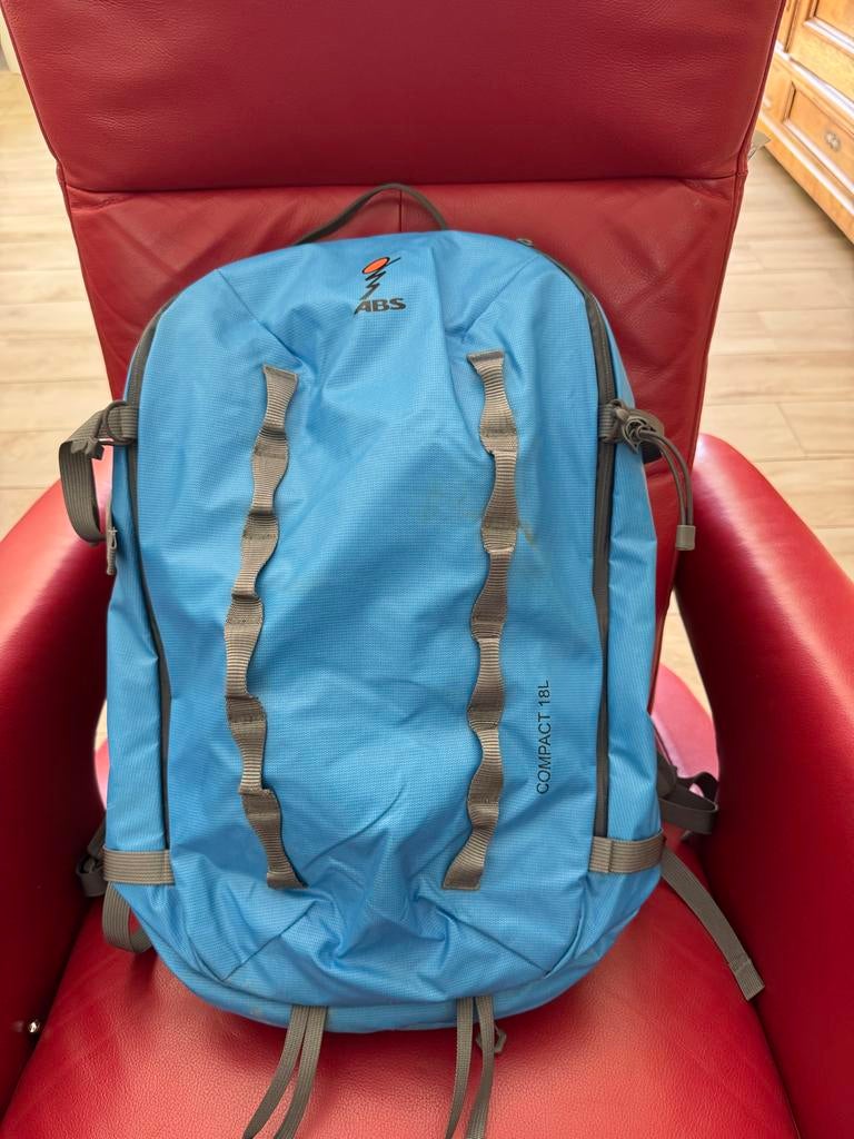 ABS Compact 18L Rugzak - Zonder Airbag Systeem - Blauw, 25 tot 40 cm, Ophalen of Verzenden, Zo goed als nieuw, Trekking
