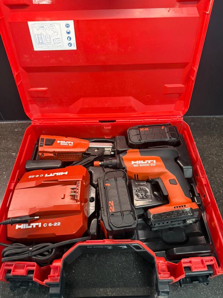 Hilti Nuron SD5000 Gips/bandschroef set, Ophalen of Verzenden, Gebruikt