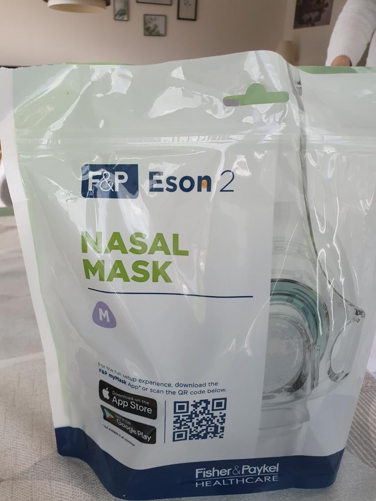 Eson 2 neusmasker maat M, Ophalen