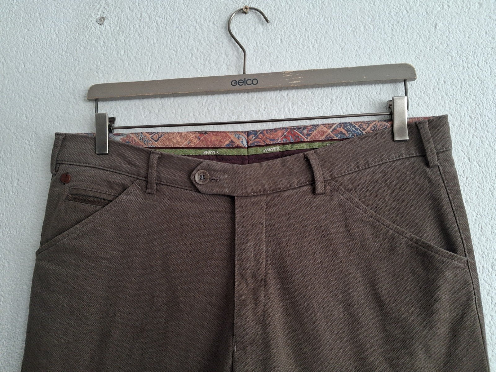 Mayer Chicago herenbroek - Maat 52 (L), Maat 52/54 (L), Bruin, Ophalen of Verzenden, Zo goed als nieuw