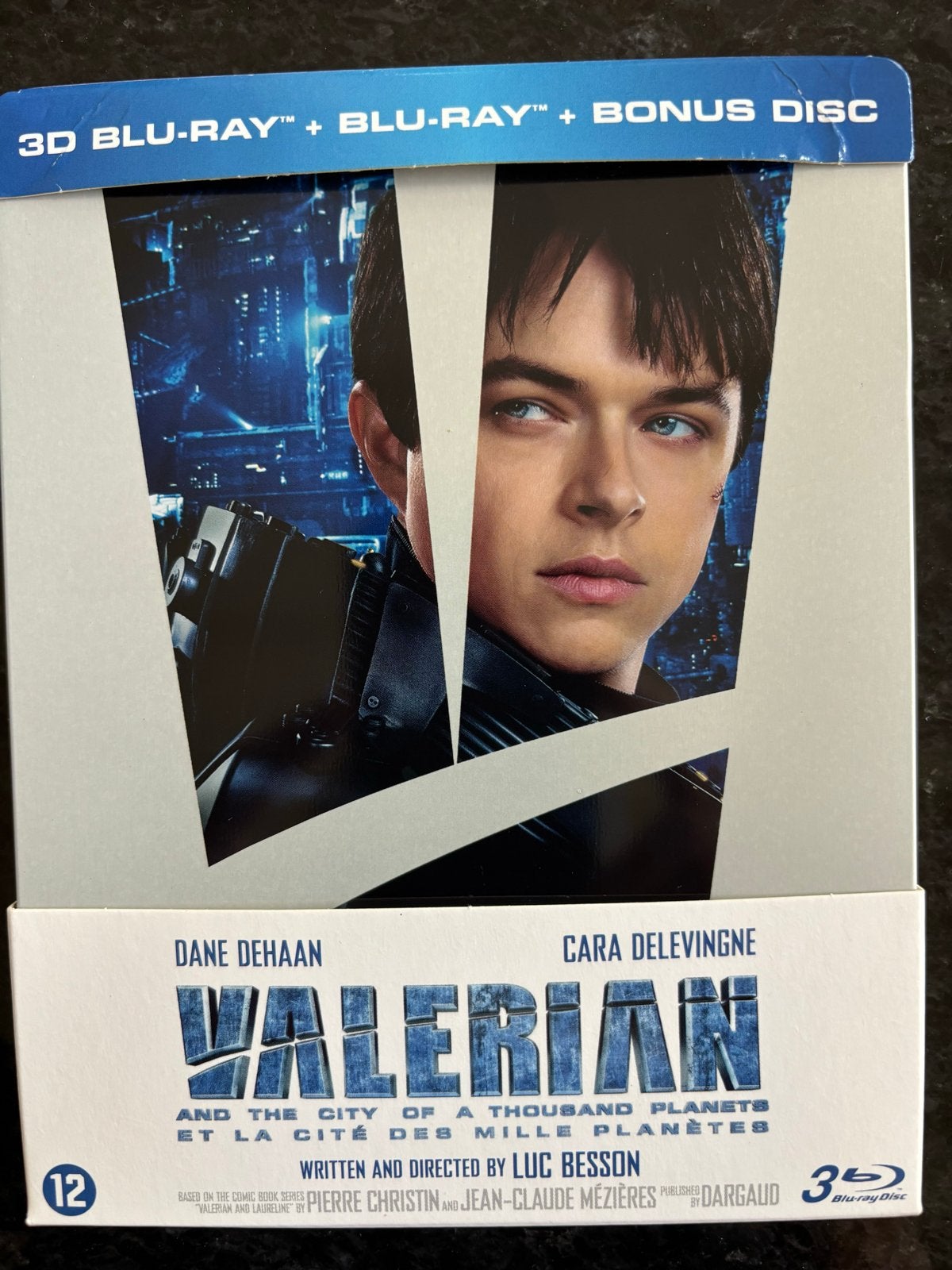 Valerian and the City of a Thousand Planets 3D Blu-ray, Vanaf 12 jaar, Ophalen of Verzenden, Zo goed als nieuw, Science Fiction