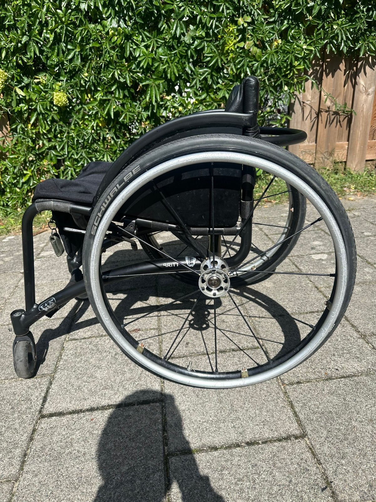 Sportrolstoel zsm ophalen!!, Diversen, Rolstoelen, Ophalen, Zo goed als nieuw, Duwrolstoel
