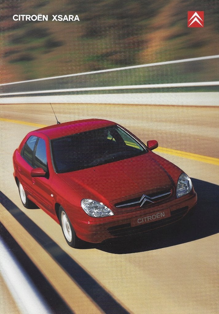 Brochure Citroen Xsara September 2002, Ophalen of Verzenden, Gelezen, Citroën