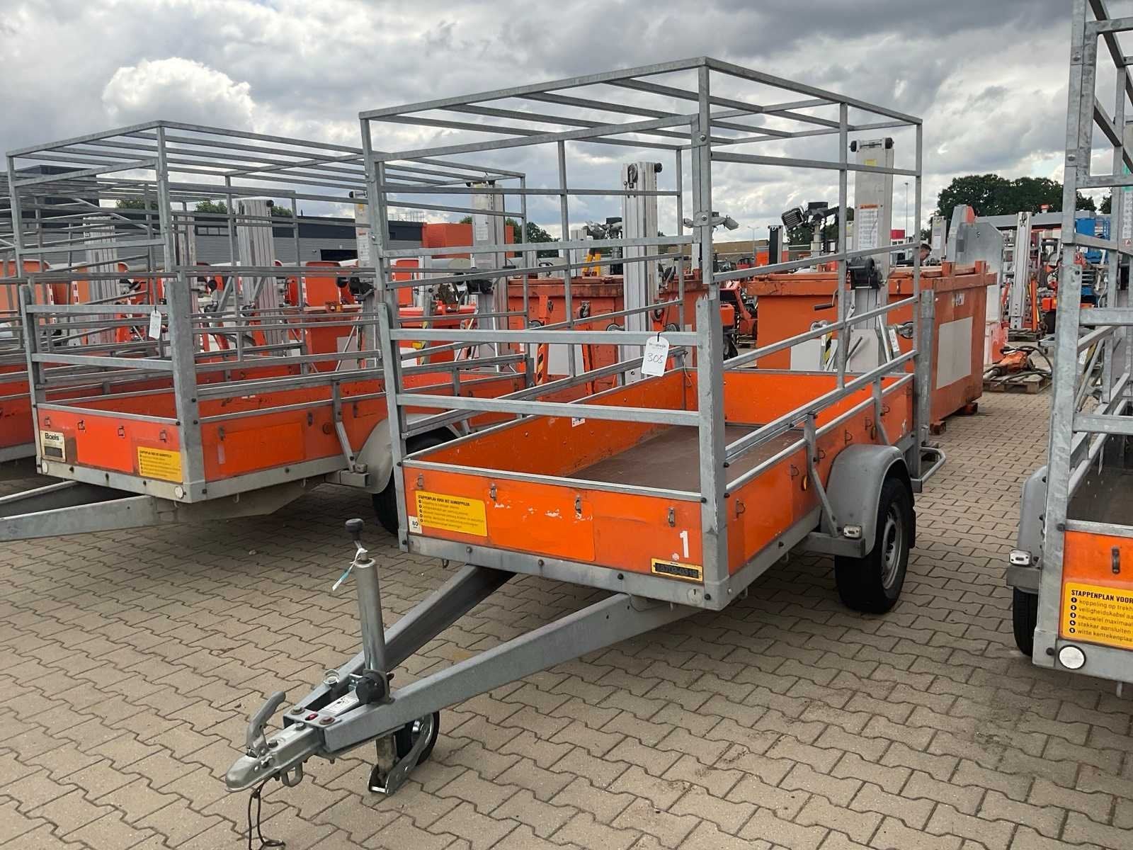 2014 Atec EO1300 Huifaanhangwagen, Gebruikt