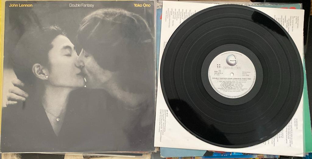John Lennon & Yoko Ono lp double fantasy, Ophalen of Verzenden
