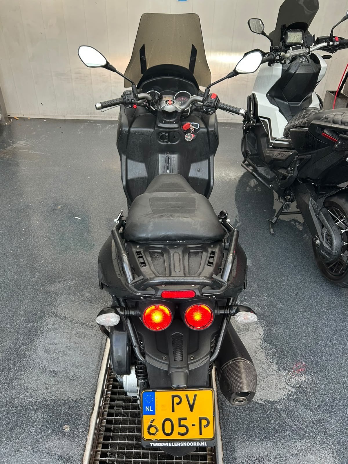 Gilera fuoco, Motoren, Ophalen, Gebruikt