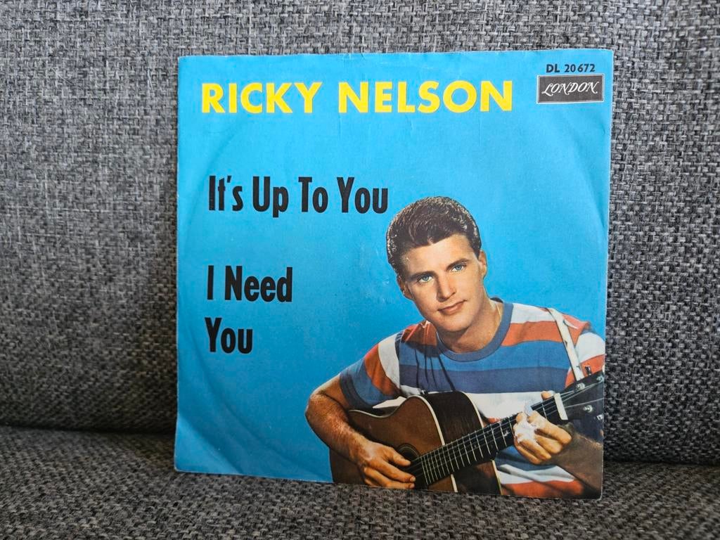 Ricky Nelson - It's Up To You / I Need You (Single), Gebruikt, Verzenden, 7 inch, Rock-'n-Roll