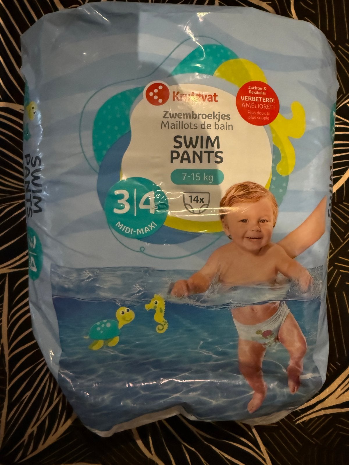 Kruidvat Zwembroekjes Swim Pants Maat 3/4 (7-15 kg), Kinderen en Baby's, Jongetje of Meisje, Nieuw, Overige maten, Ophalen of Verzenden