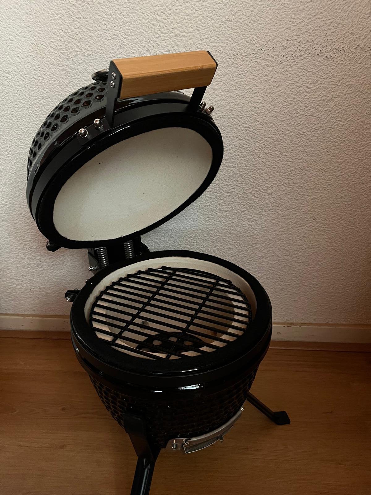 Compacte Kamado BBQ - Nieuwstaat, Ophalen, Nieuw, Met accessoires