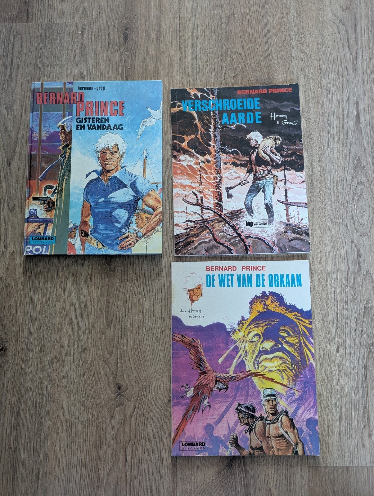 Bernard Prince / Simon van de Rivier stripboeken, Boeken, Meerdere stripboeken, Ophalen of Verzenden, Gelezen