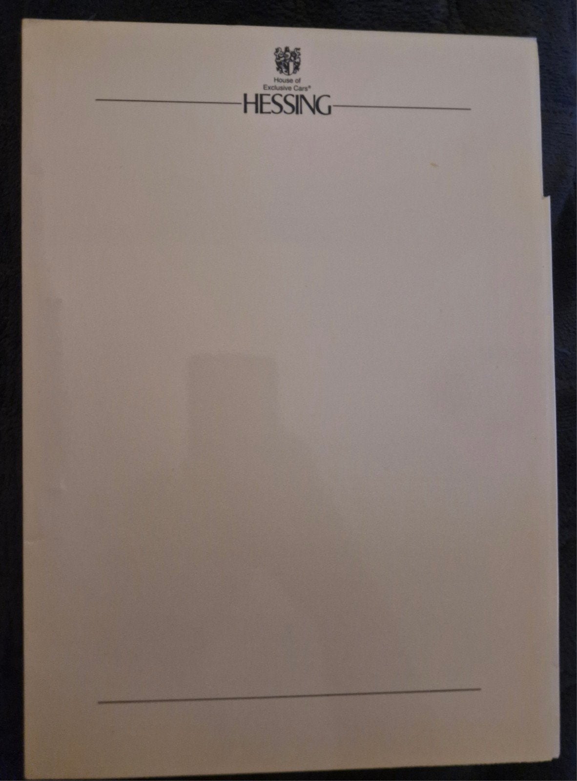 De Tomaso Guara | Persmap 1990 | Hessing, Verzenden, Zo goed als nieuw, Overige merken