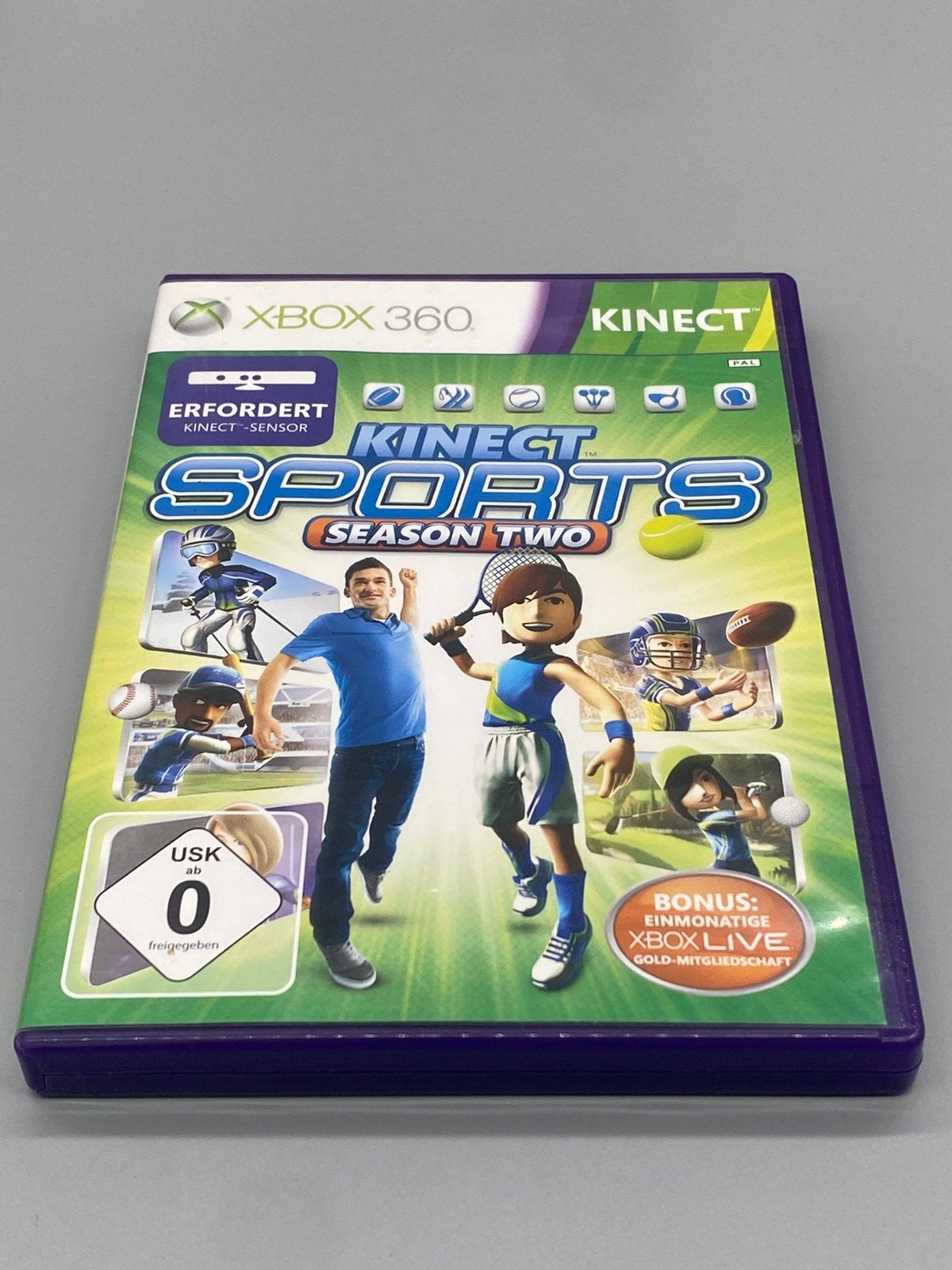 Kinect Sports Season Two – Xbox 360, Microsoft Studios, Gekoppelde computers, Ophalen of Verzenden, Zo goed als nieuw