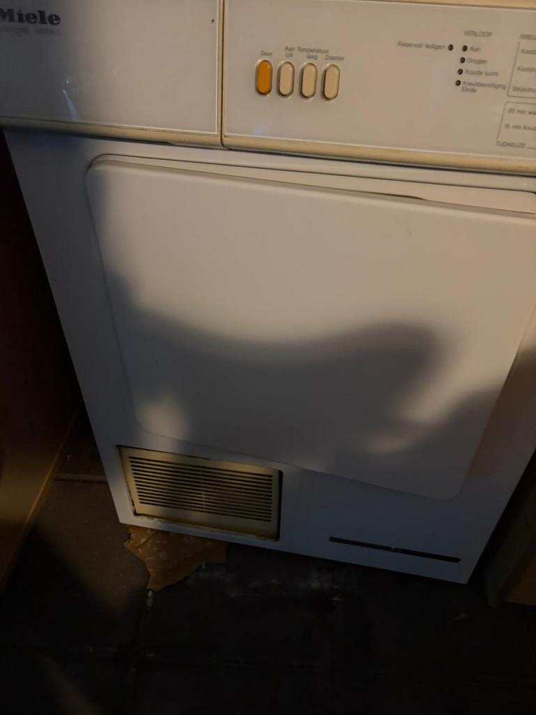 Miele condensdroger, Witgoed en Apparatuur, 6 tot 8 kg, Gebruikt, Ophalen of Verzenden, Voorlader