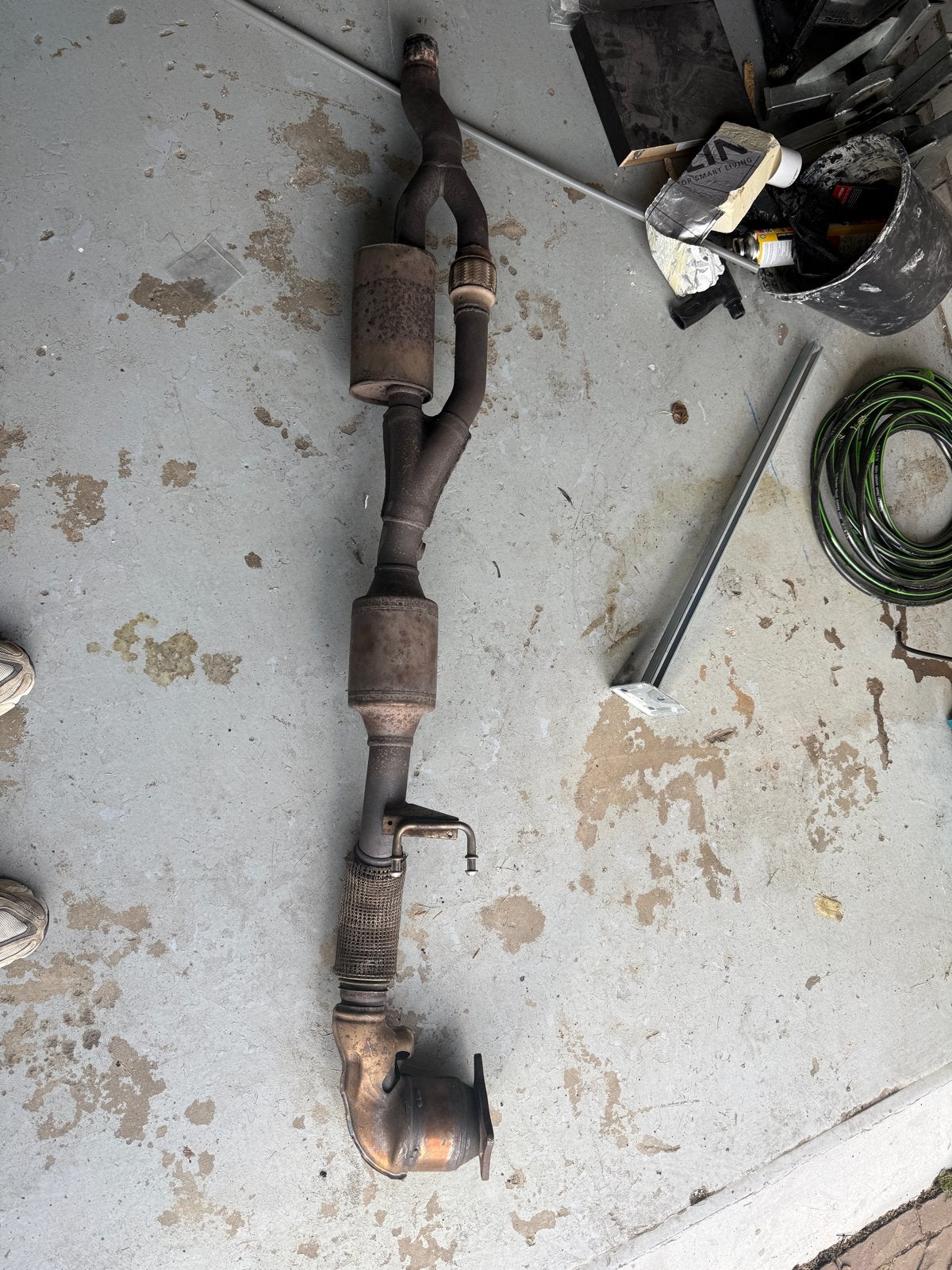 Originele katalysator Audi A3 8P 2.0 TFSI, Auto-onderdelen, Ophalen, Gebruikt, Audi