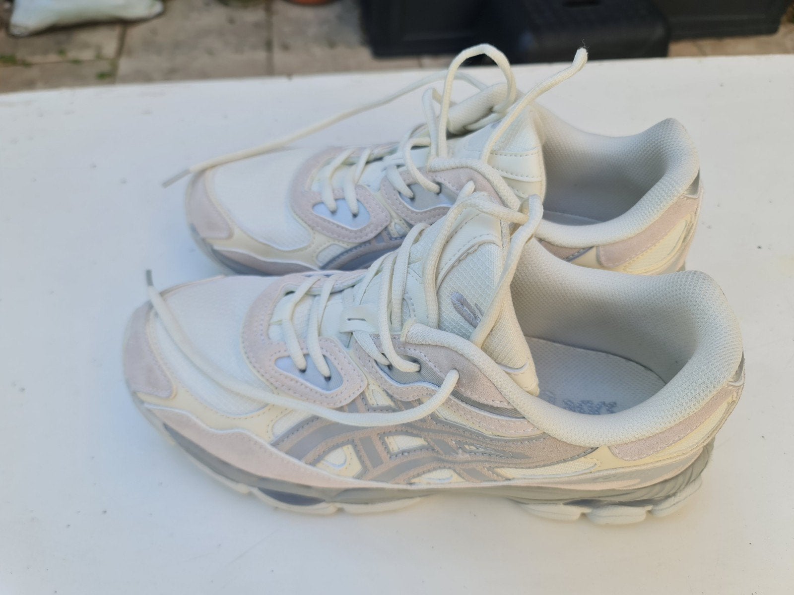 Asics NYC Gel Sportschoenen Maat 46, Ophalen of Verzenden, Zo goed als nieuw, Asics, Wit