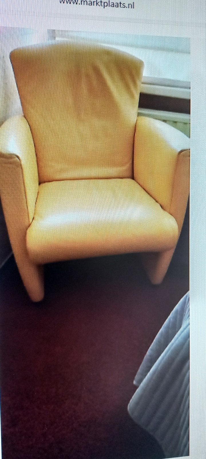fauteuil; leer JORI, Ophalen, 75 tot 100 cm, Leer, 50 tot 75 cm