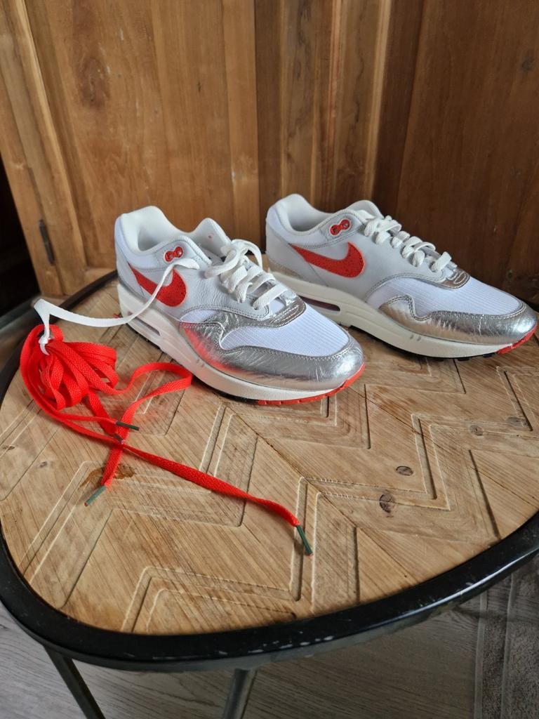 Nike Air Max 1 PRM SE Hot Sauce, Kleding | Dames, Schoenen, Wit, Nike, Nieuw, Ophalen of Verzenden