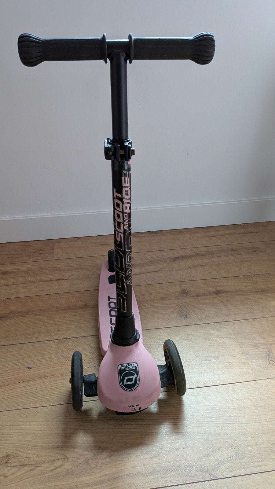 Scoot and ride highwaykick 3 roze, Ophalen of Verzenden, Gebruikt, Gewone step, Scoot and Ride
