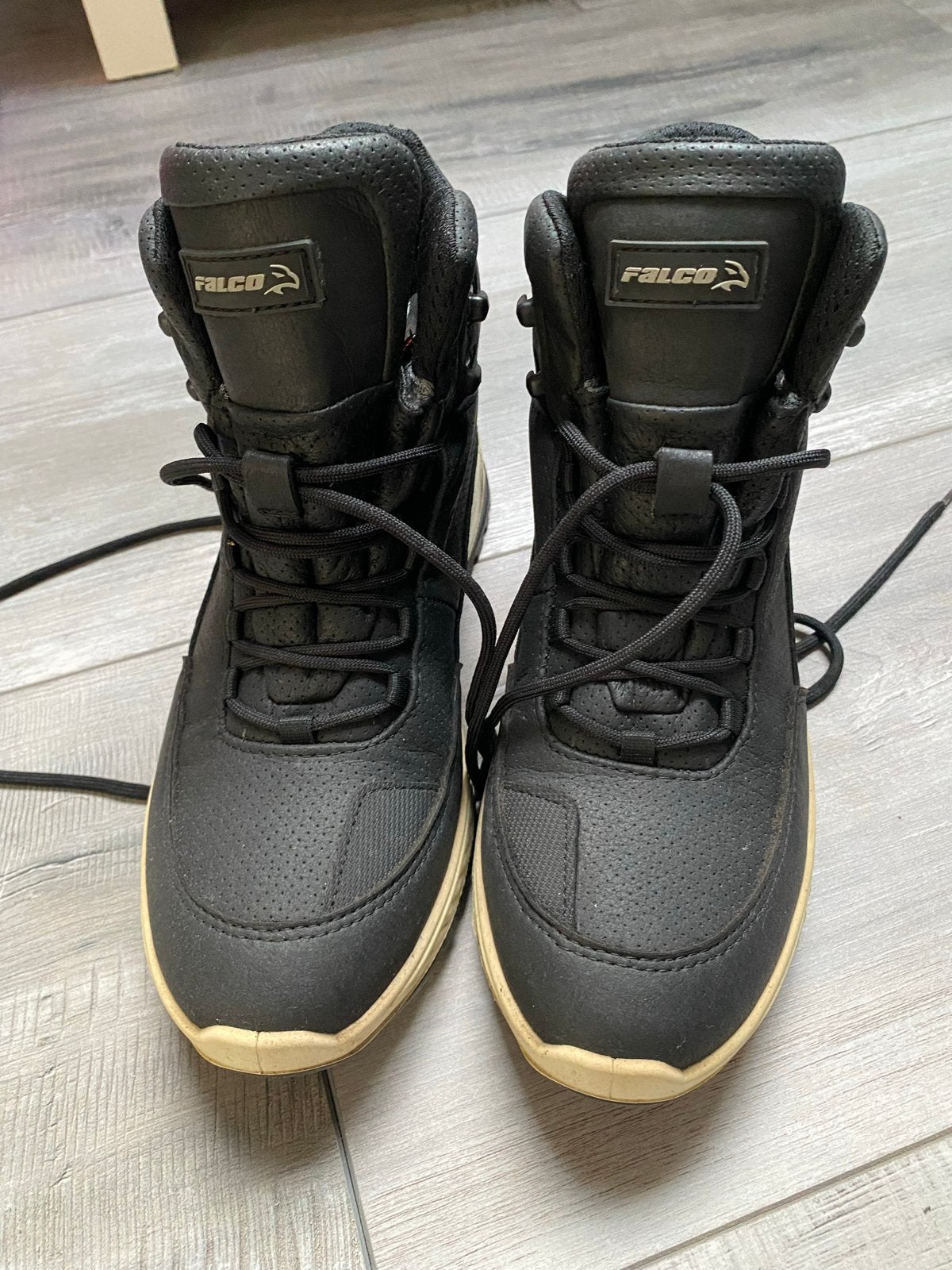 Falco motorlaarzen - Zwart - Maat 40, Kleding | Heren, Schoenen, Ophalen of Verzenden, Nieuw, Zwart, Boots