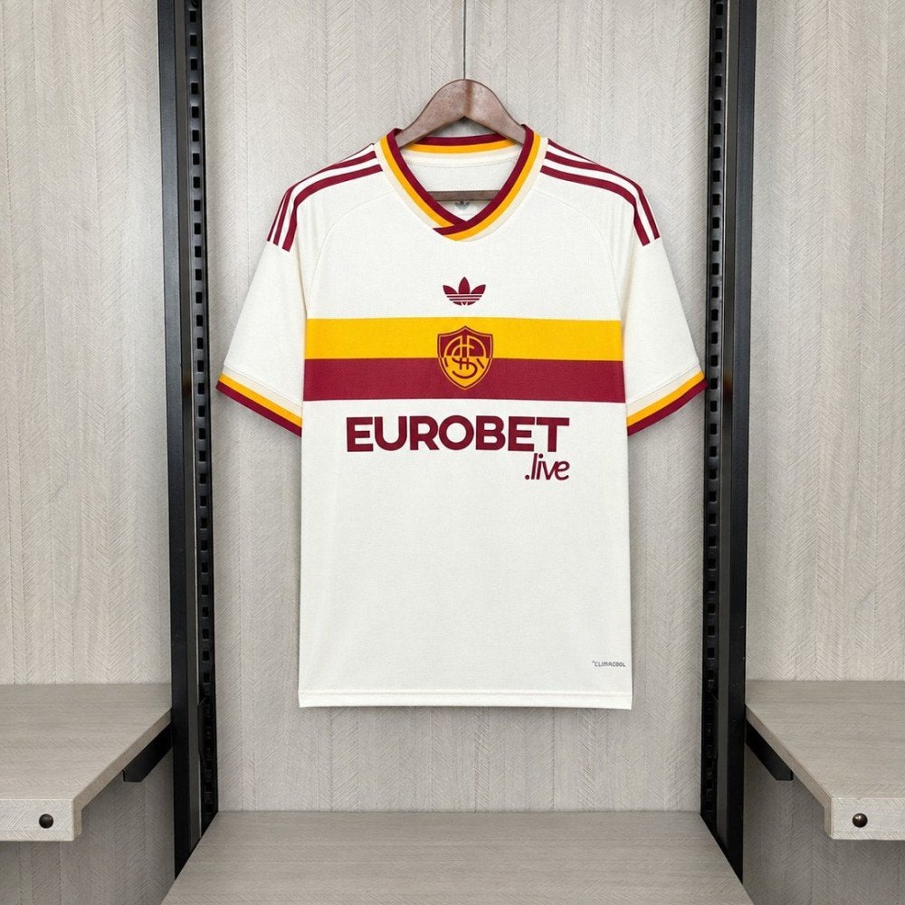 As Roma Uit Shirt 2026/2027 – Incl. Eigen Bedrukking!, Verzenden, Wit, Nieuw, Overige maten