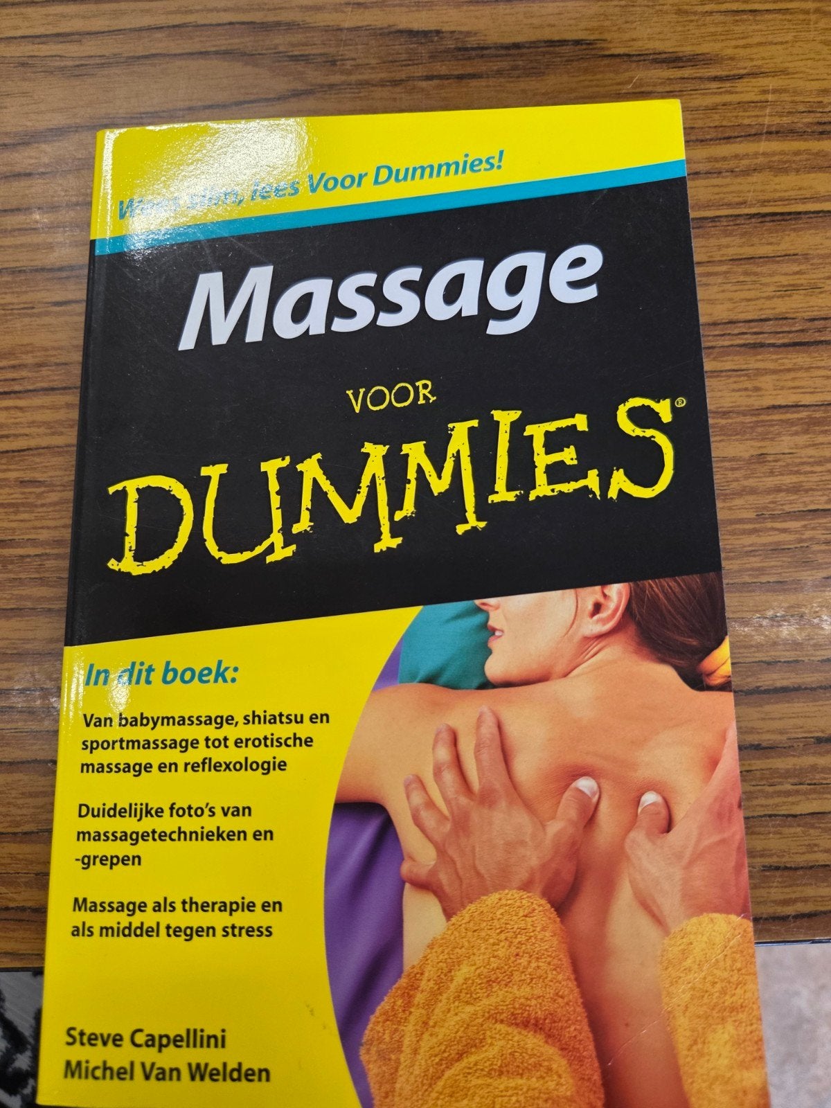 Steve Capellini - Massage voor dummies, Ophalen of Verzenden, Zo goed als nieuw, Steve Capellini; Michel van Welden